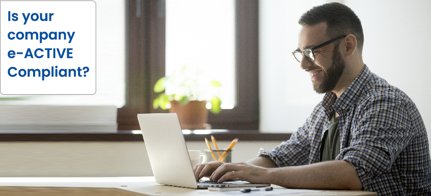 is your company e-Active Complaint?